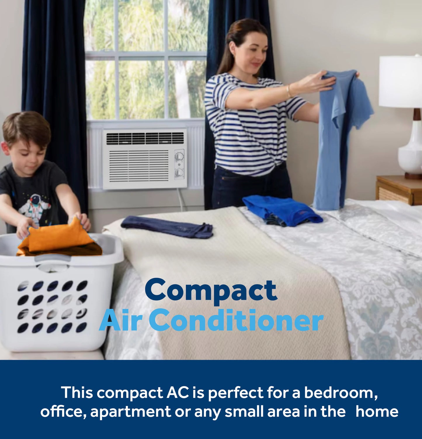 Small Room Window Air Conditioner , ( 115-Volt , 5000-BTU )