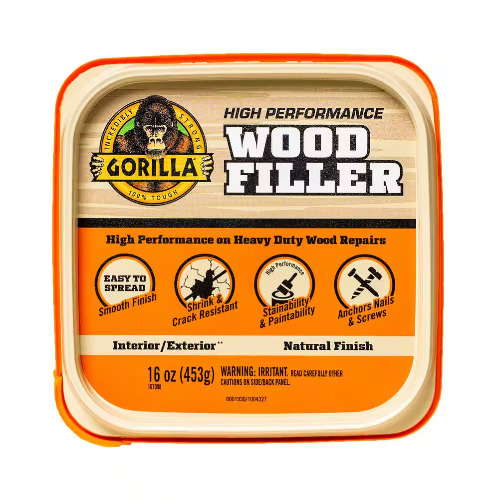 16 Oz. Natural Wood Filler Tub