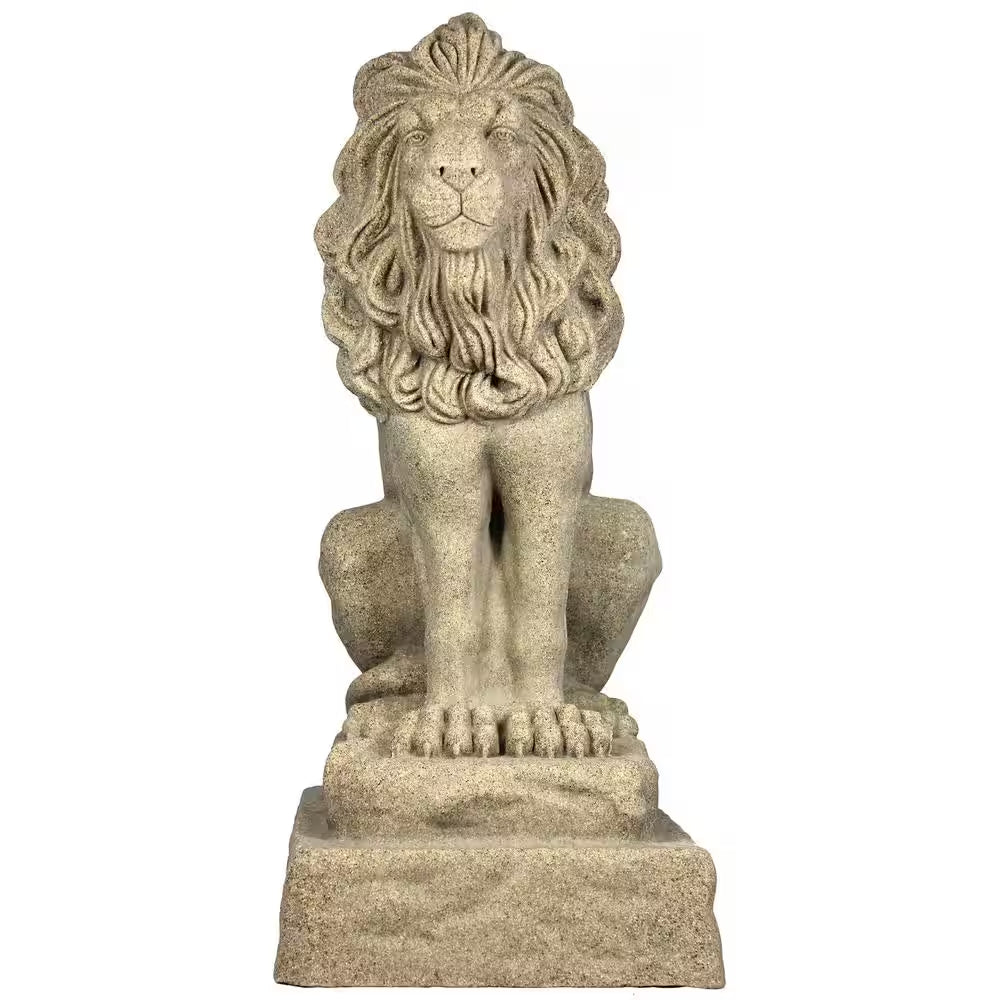 28 In. Guardian Lion Statue