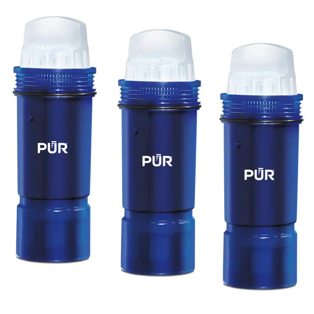 PLUS Water Pitcher Replacement Filters with Lead Reduction Water Filter Cartridge (3-Pack)