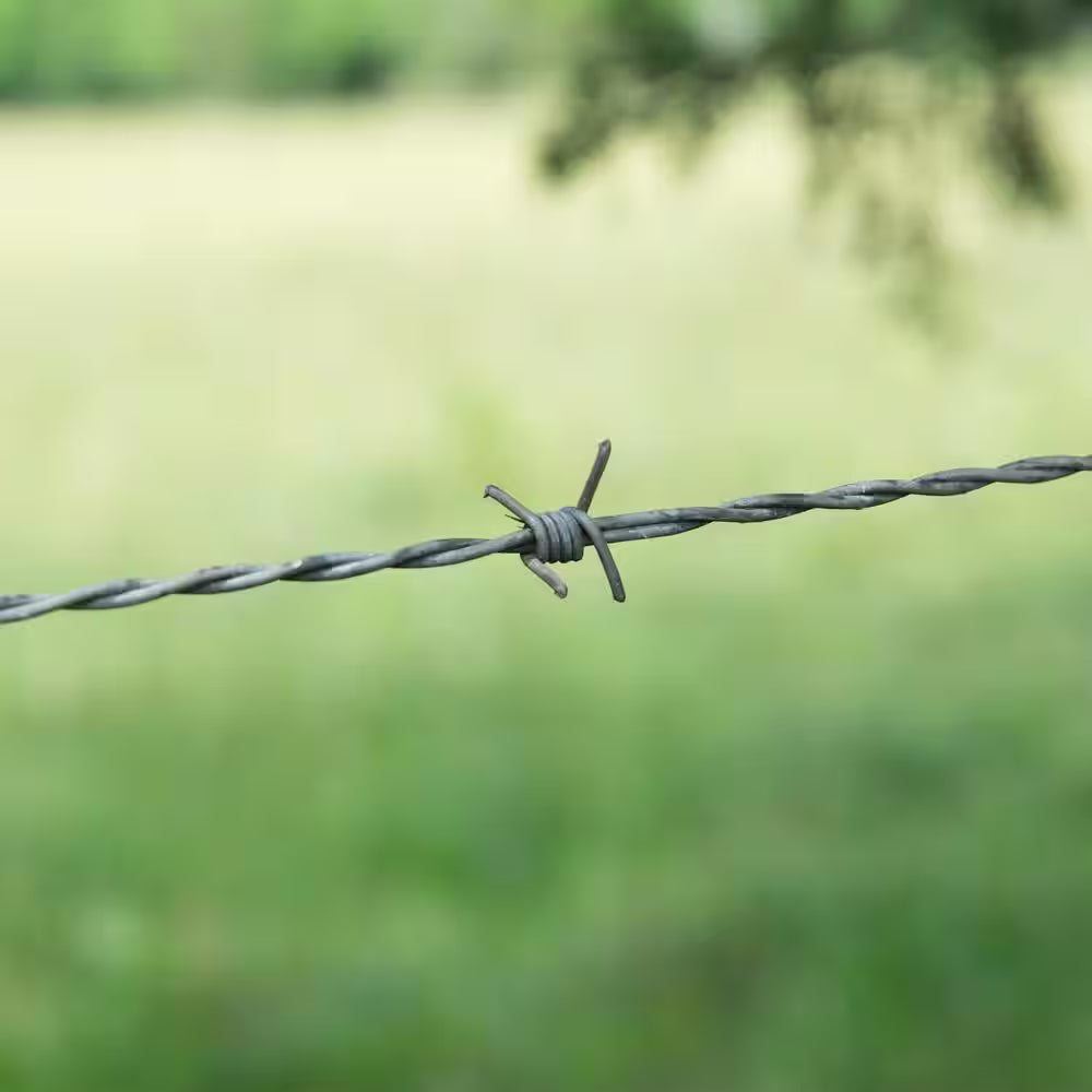 1,320 Ft. 15-1/2-Gauge 4-Point Class 3 High-Tensile Galvanized Steel Barbed Wire
