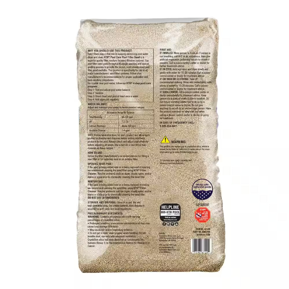 50 Lb. Pool Care Pool Filter Sand