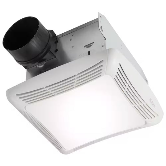 50 CFM Ceiling Bathroom Exhaust Fan with Incandescent Light