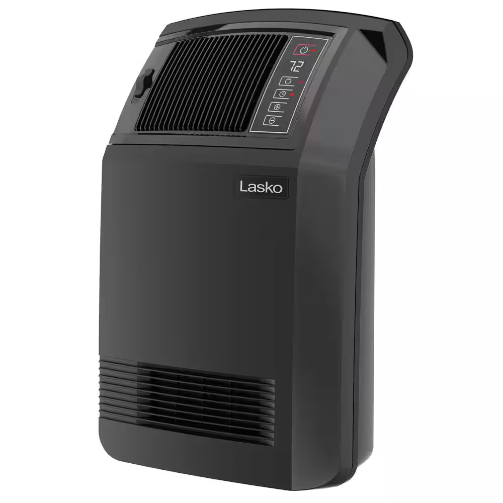 23 In. Electric Cyclonic Ceramic Console Heater with Remote