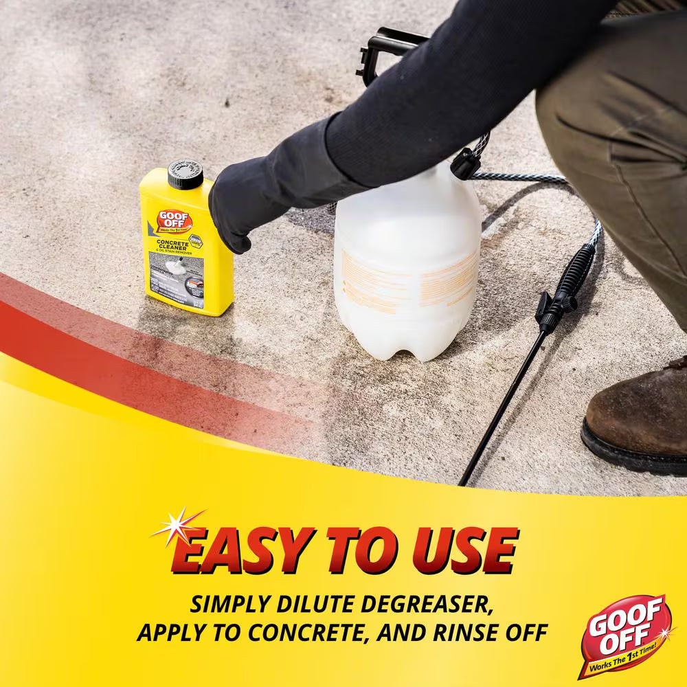 32 Oz. Concrete Cleaner and Oil Stain Remover