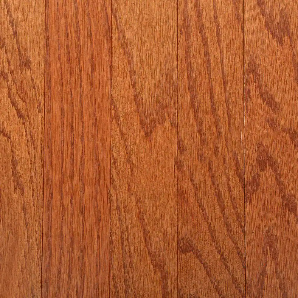 Colony Collection Gunstock Oak 3/8 In. T X 3 In. W T+G Smooth Engineered Hardwood Flooring (31.5 Sq.Ft./Ctn)