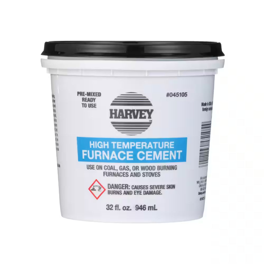 32 Oz. High Temperature Furnace Cement