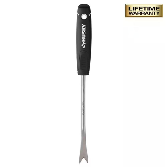 6.2 In. Double Injection Grip Handle Stainless Steel Hand Weeder