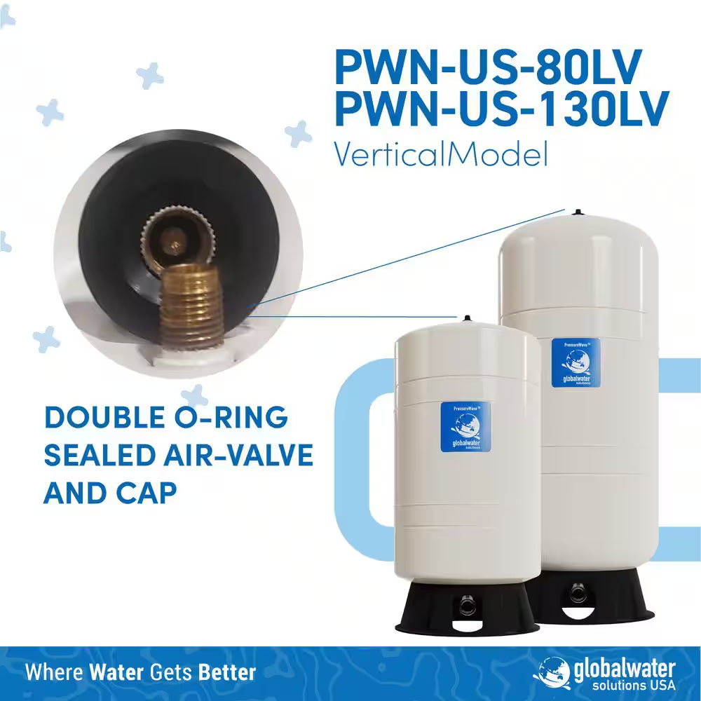 Pressure Wave 21.13 Gal. Vertical Pressurized Well Tank