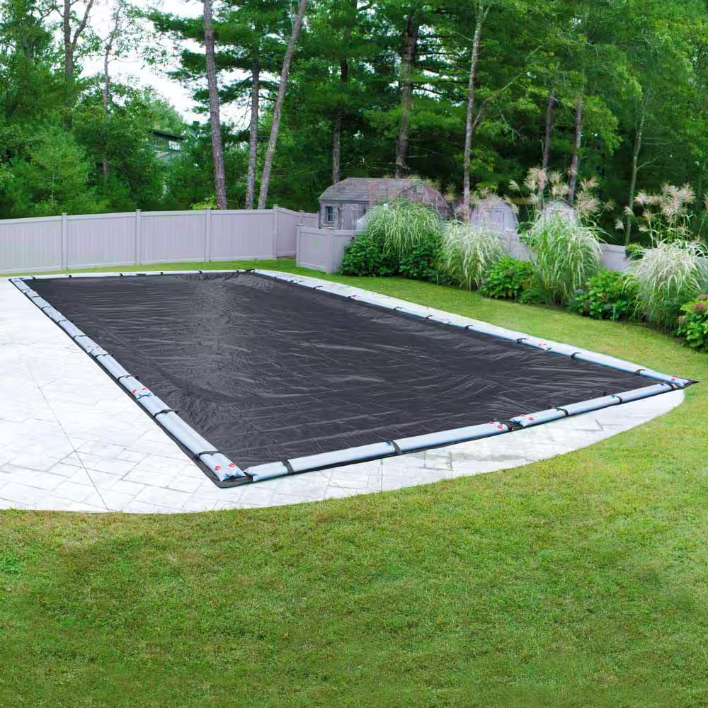 Classic 25 Ft. X 45 Ft. Rectangular Navy Blue Winter Pool Cover