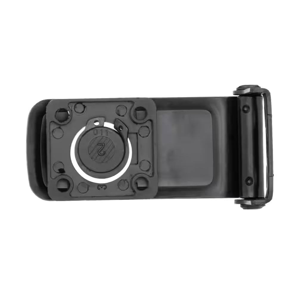 3-1/2 In. Black Key Locking Hasp