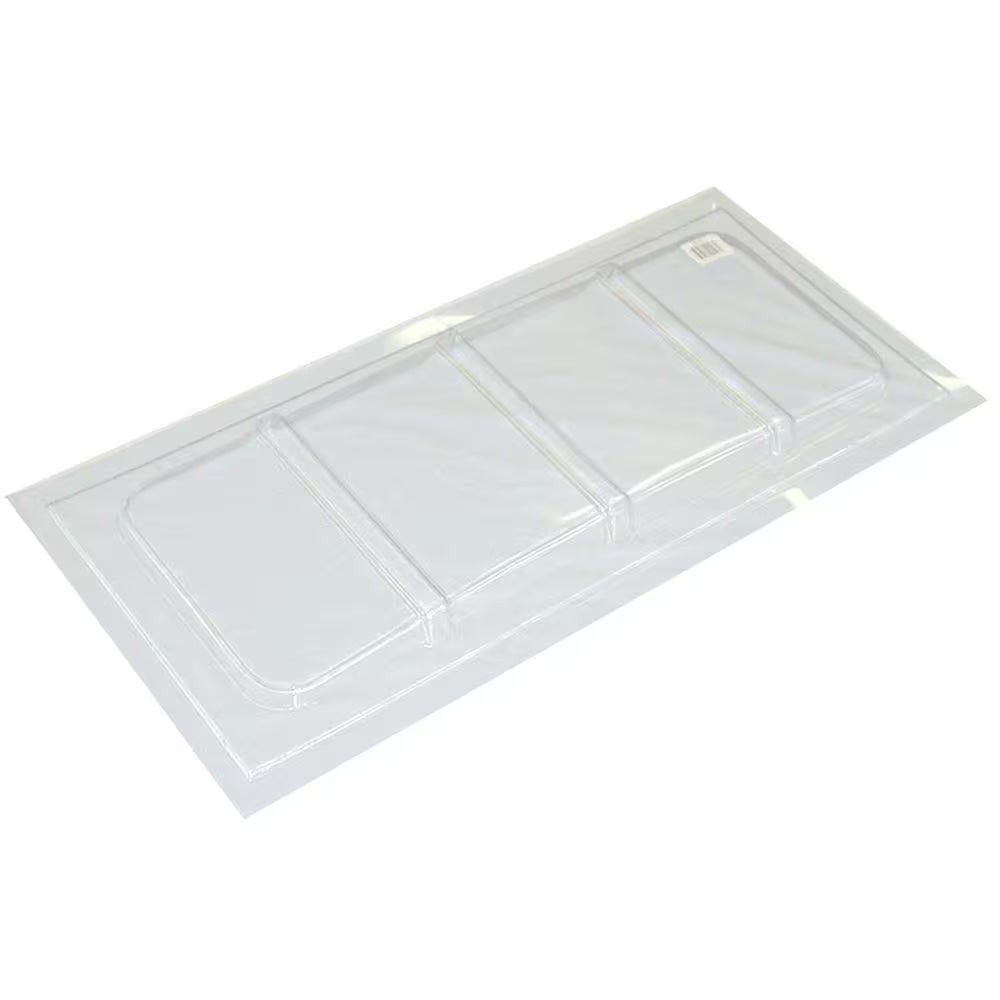 35-1/2 In. X 16-1/2 In. Polyethylene Rectangular Basement Window Cover