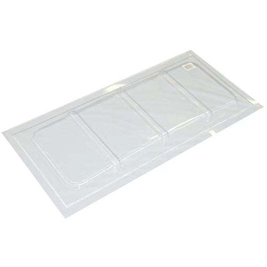 35-1/2 In. X 16-1/2 In. Polyethylene Rectangular Basement Window Cover