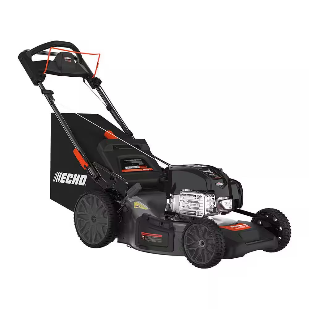 21 In. 163 Cc Briggs and Stratton Gas 3-In-1 One Blade RWD Self-Propelled Walk behind Lawn Mower W/ 7 Height Adjustments
