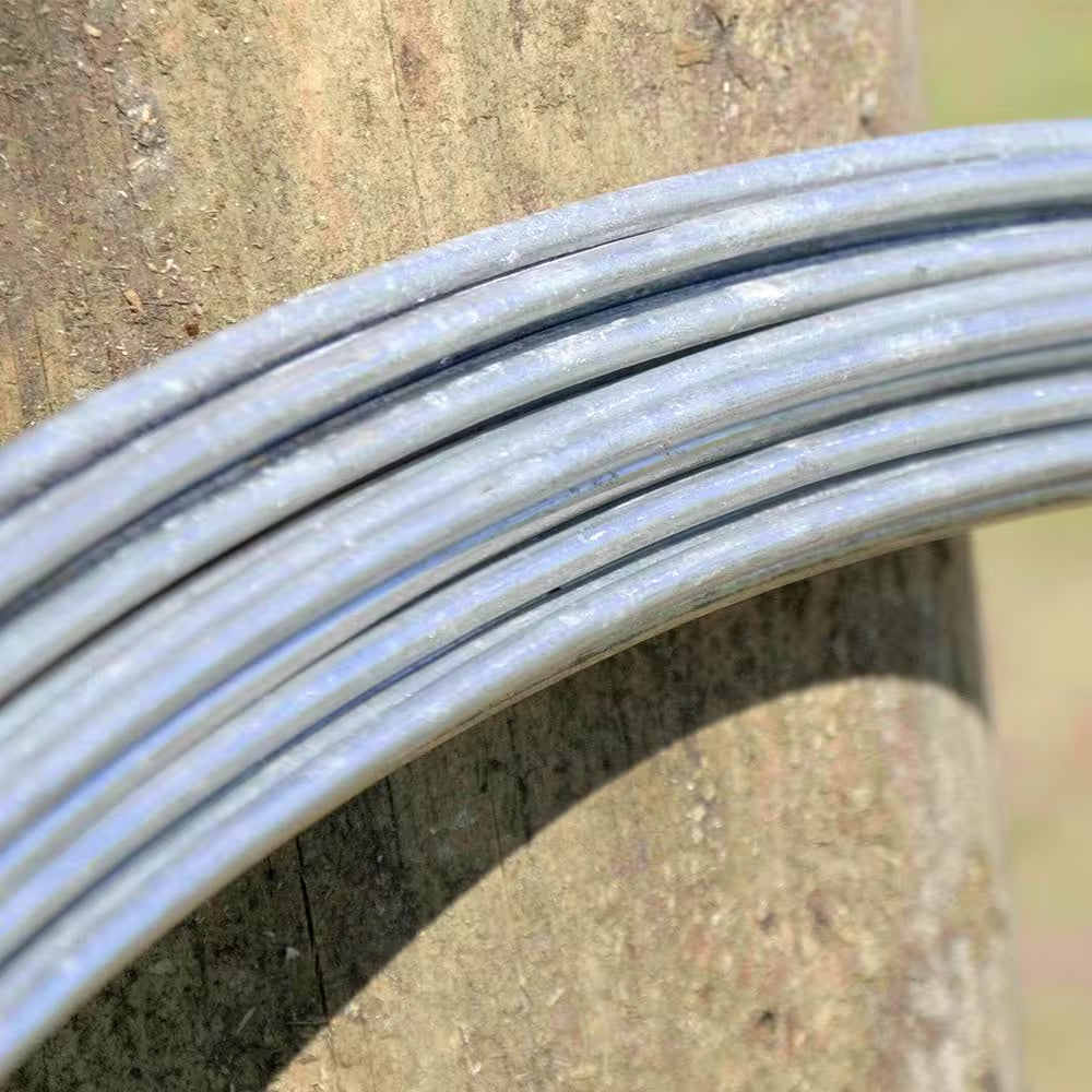 170 Ft. 9-Gauge Galvanized Steel Coil Smooth Wire