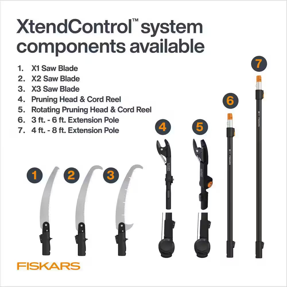 Xtendcontrol 15 In. X1 Saw 14. Ft. Interchangeable Tree Pruner