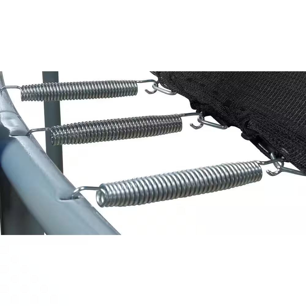 Machrus  5 In. Trampoline Springs, Heavyduty Galvanized, Set of 15 (Spring Size Measures Hook to Hook)