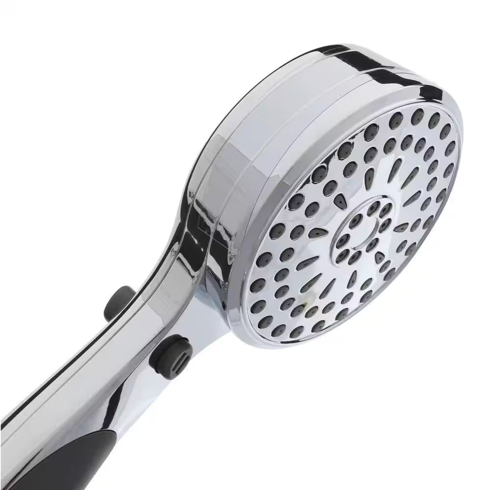 Activtouch 9-Spray Patterns 1.75 GPM 3.75 In. Wall Mount Handheld Shower Head in Chrome