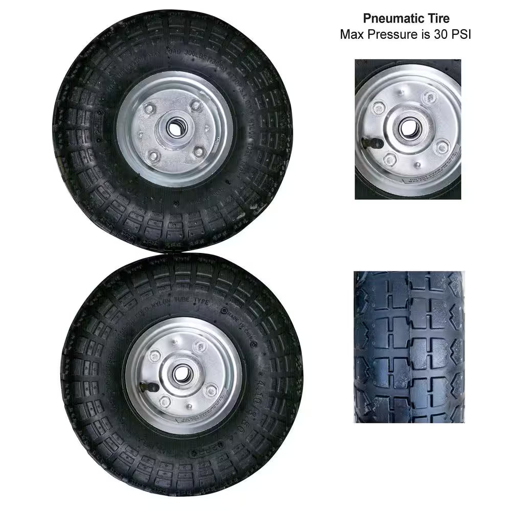 10 In. Pneumatic Tire (2-Pack)