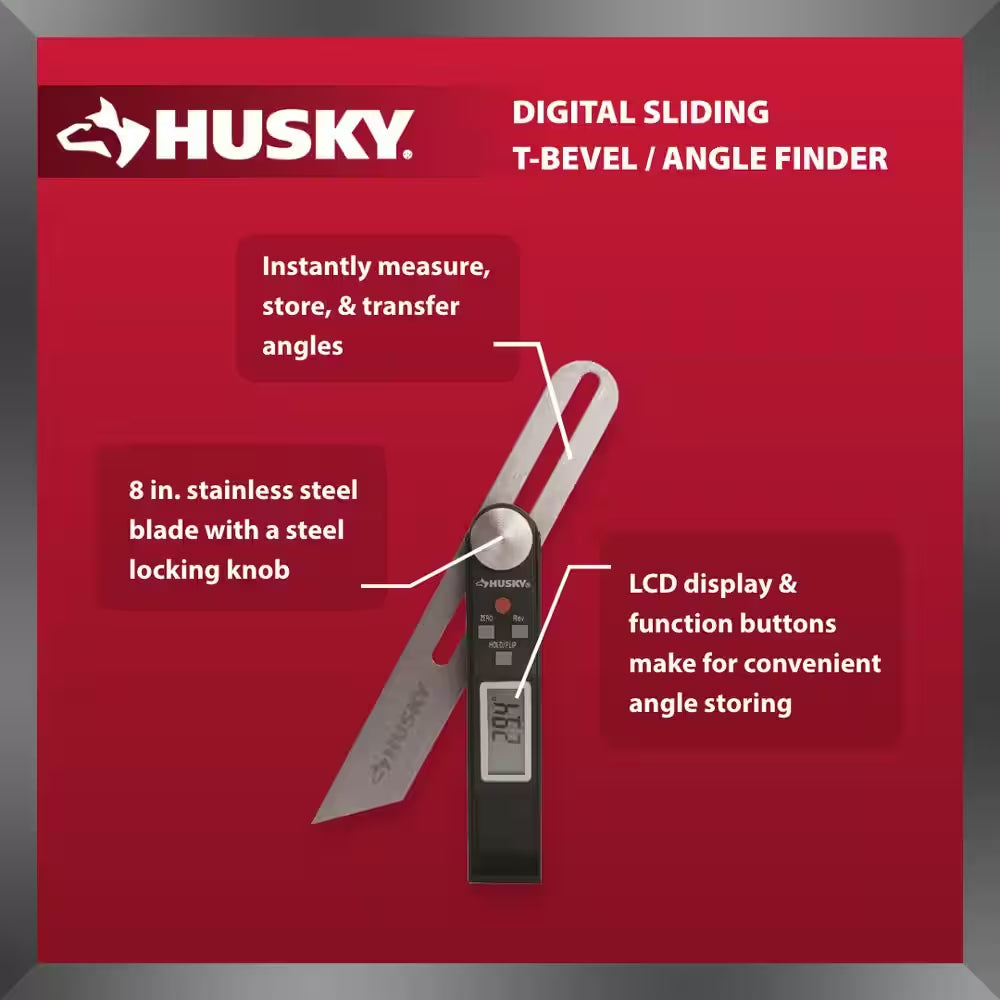 Digital Sliding T-Bevel/Angle Finder