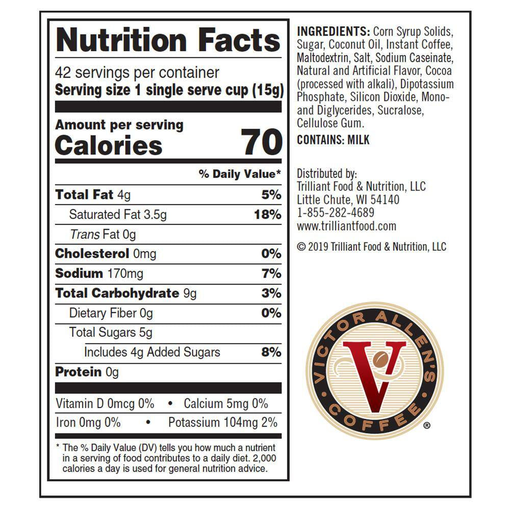 French Vanilla Flavored Cappuccino Mix Single Serve K-Cup Pods for Keurig K-Cup Brewers (42-Count)