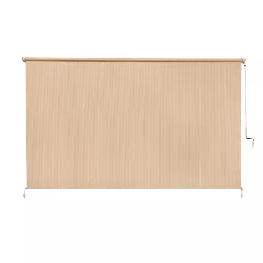 Southern Sunset UV Blocking Fade Resistant Fabric Exterior Roller Shade 120 In. W X 72 In. L
