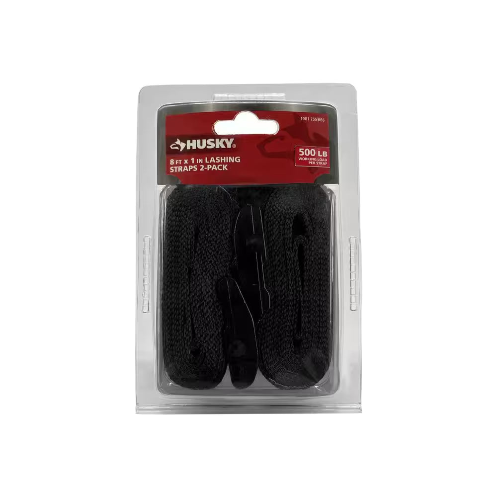 1 In. X 8 Ft. Lashing Strap (2-Pack)