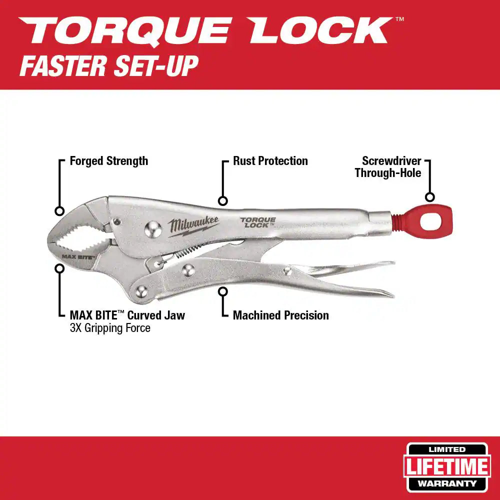 Torque Lock Locking Pliers with Screwdriver Set (16-Piece)