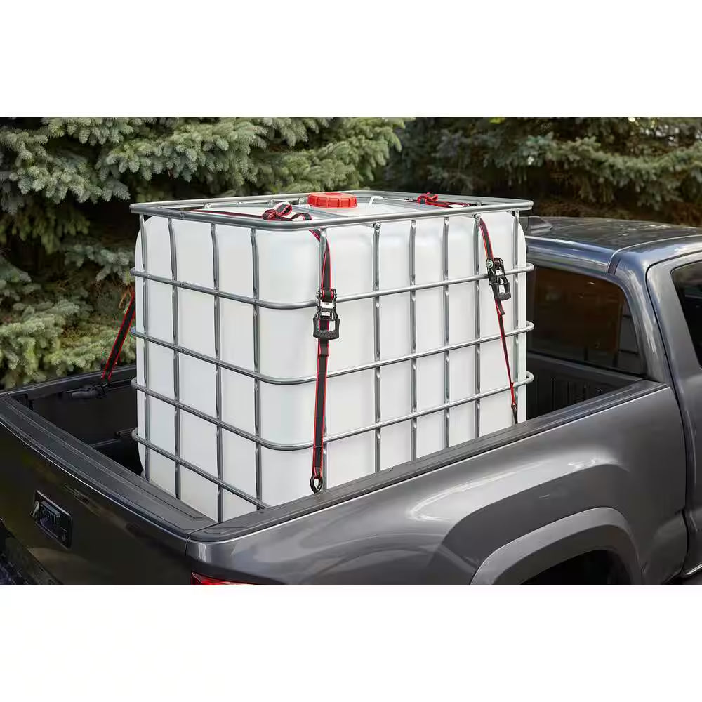 16 Ft. 1.25 In. Ratchet Tie-Down Straps with S-Hook (4-Pack)