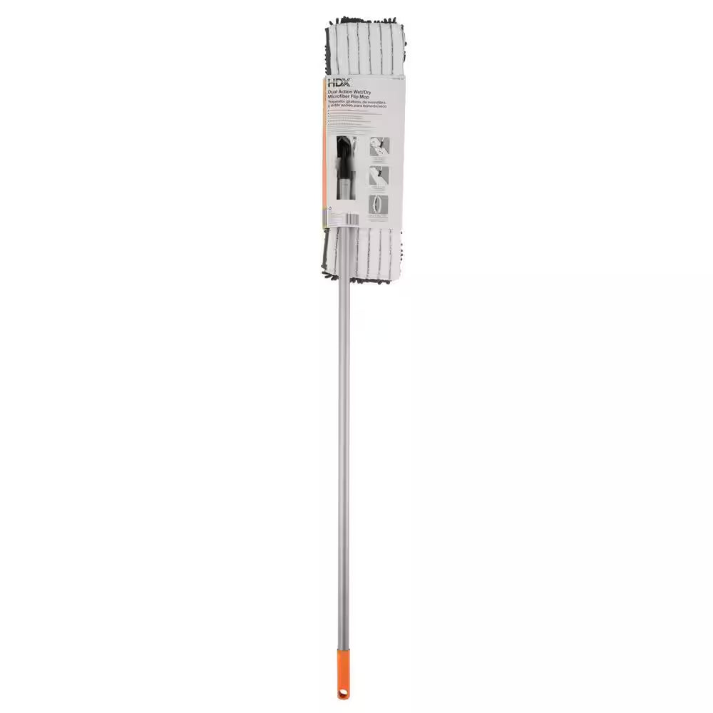 Giant 22 In. Microfiber Wet-Dry Flip Mop with 20% More Microfiber