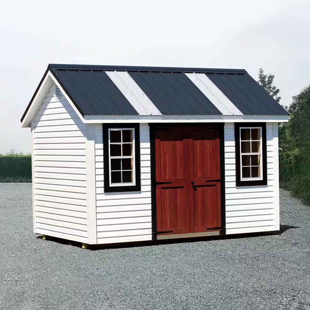 38 In. X 6 Ft. 9" Corrugated Polycarbonate Roof Panel in White Opal