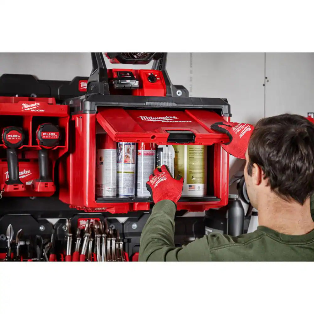 Packout 19.5 In. W X 14.7 In. H X 14.5 In. D Cabinet in Red (1-Piece)