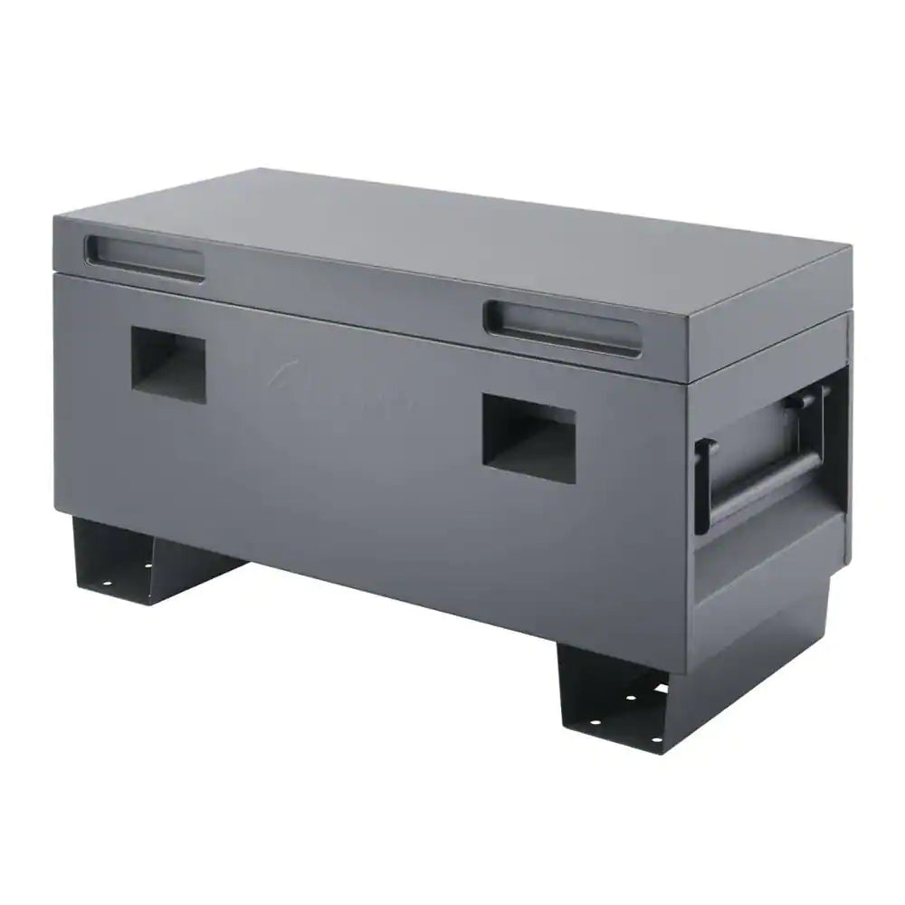 36 In. Job Site Box, Gray