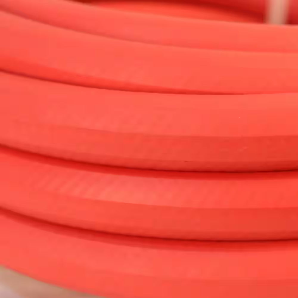 5/8 In. Dia X 25 Ft. Red Rubber Commercial Hot Water Garden Hose