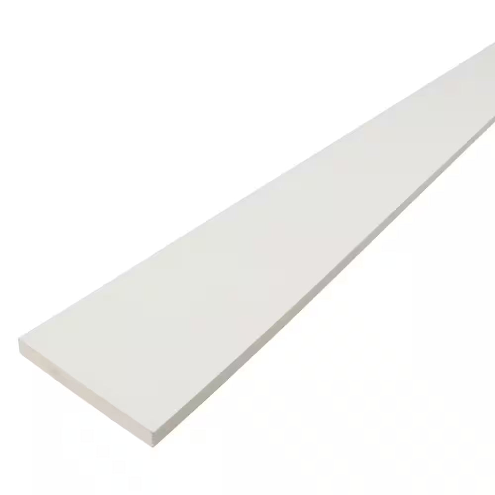 1 In. X 5 In. X 8 Ft. Radiata Pine Finger Joint Primed Board