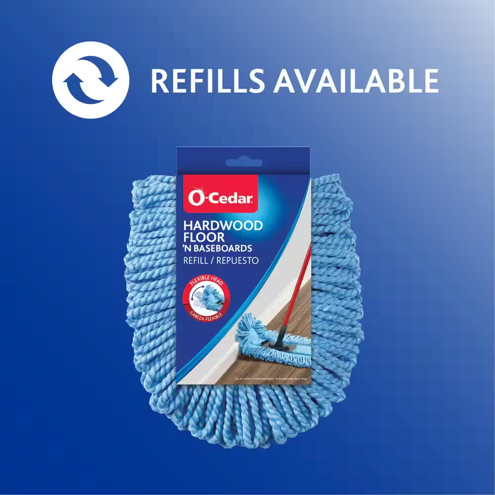 Hardwood Floor 'N Baseboards Microfiber Dust Mop