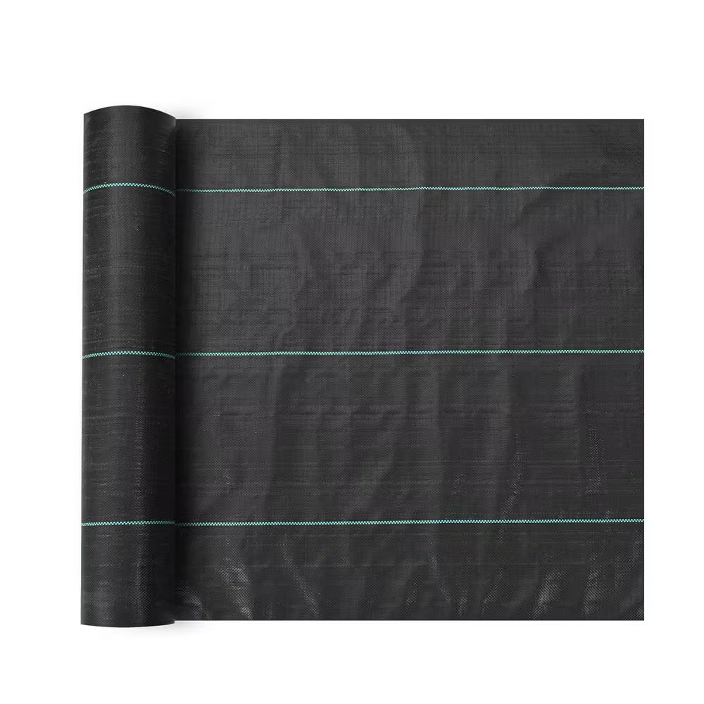 Weed Barrier Fabric Heavy Duty 3 Ft.X300Ft. Woven Weed Blocker Gardening Mat 3.2OZ Garden Geotextile Weed Control Fabric