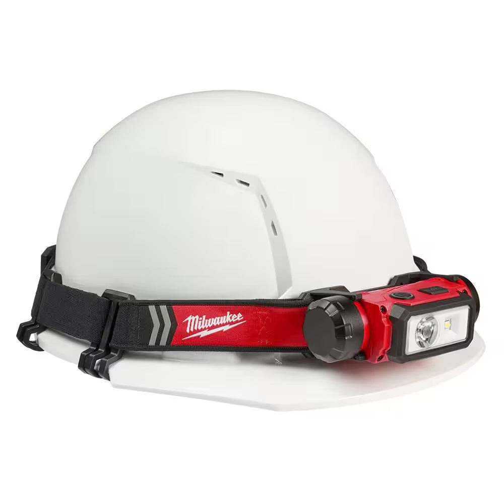 600 Lumens LED REDLITHIUM Hard Hat Headlamp (2-Pack)
