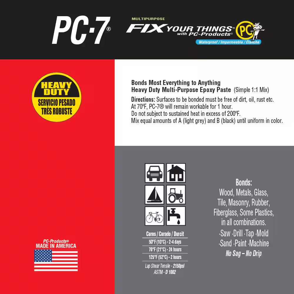 PC-7 1/2 Lb. Paste Epoxy