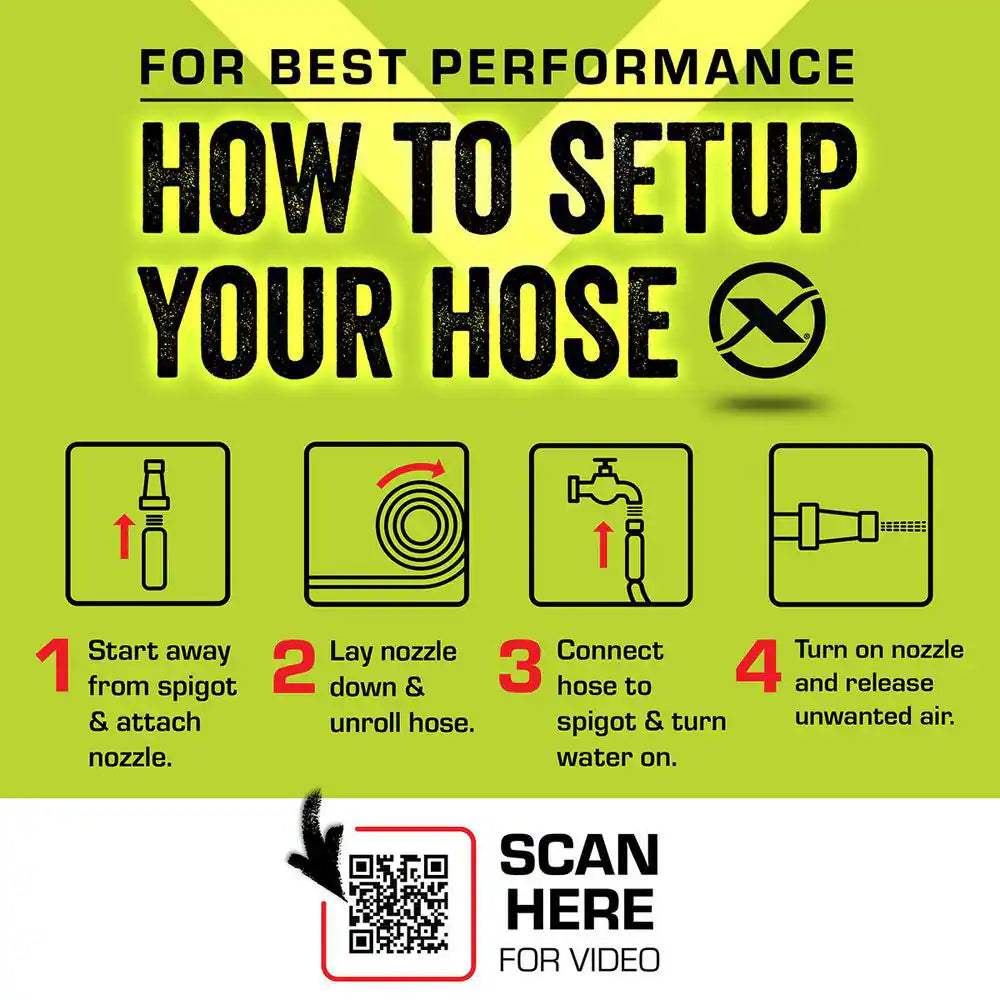 5/8 In. X 5 Ft. Garden Lead-In Hose with 3/4 In. GHT Fittings