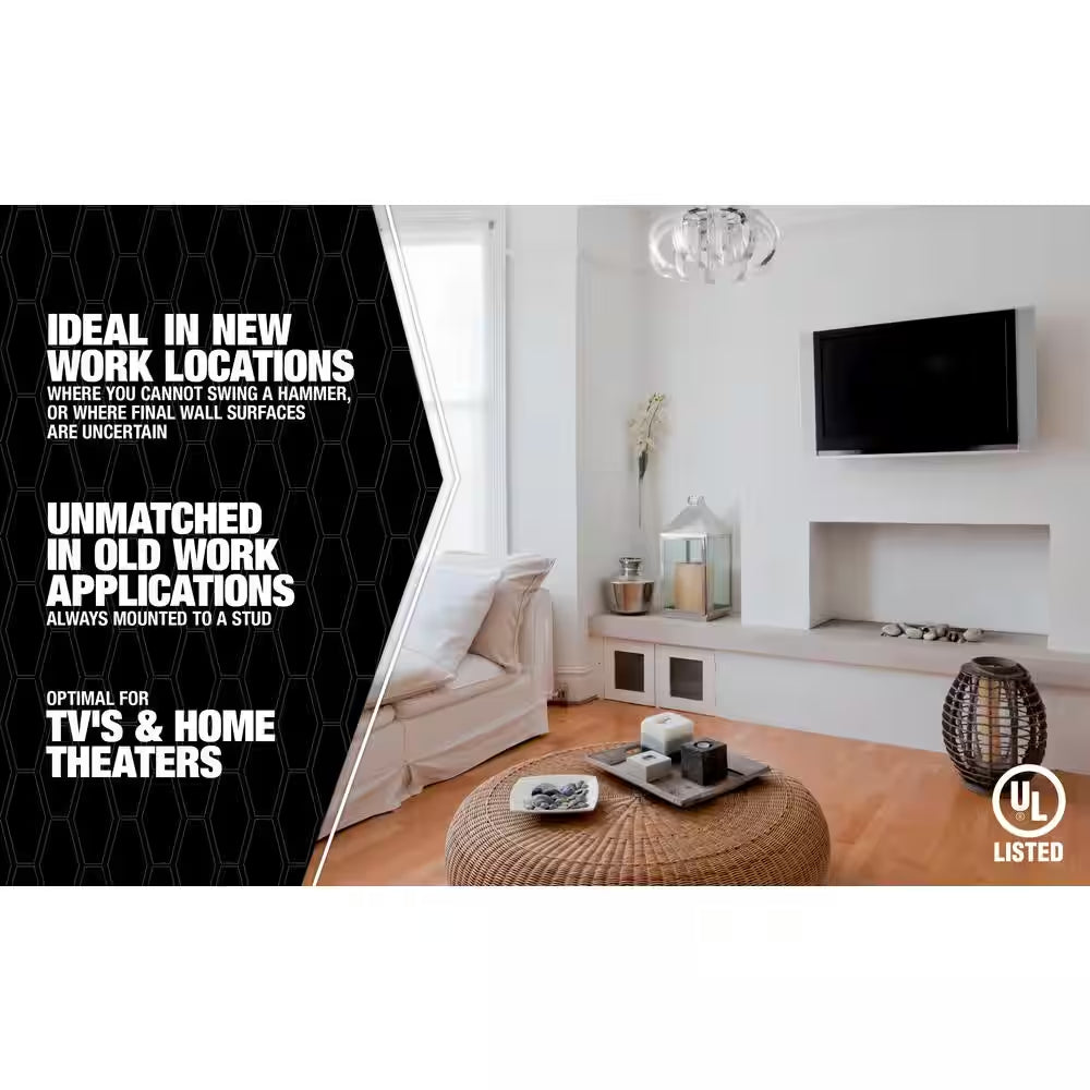 Smart Box 5-Gang Multi-Mount Adjustable Depth Device Box