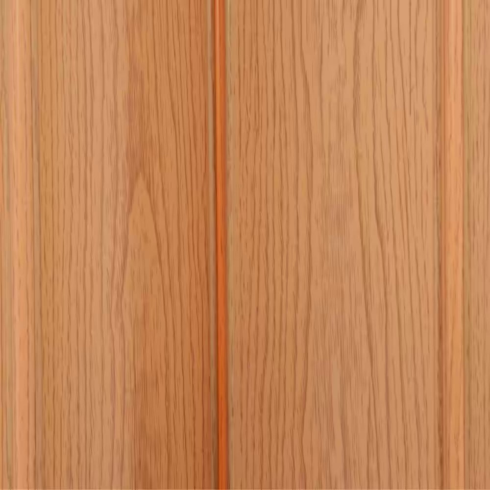 Via 36 In. X 80 In. Oak Vinyl Accordion Door with Hardware
