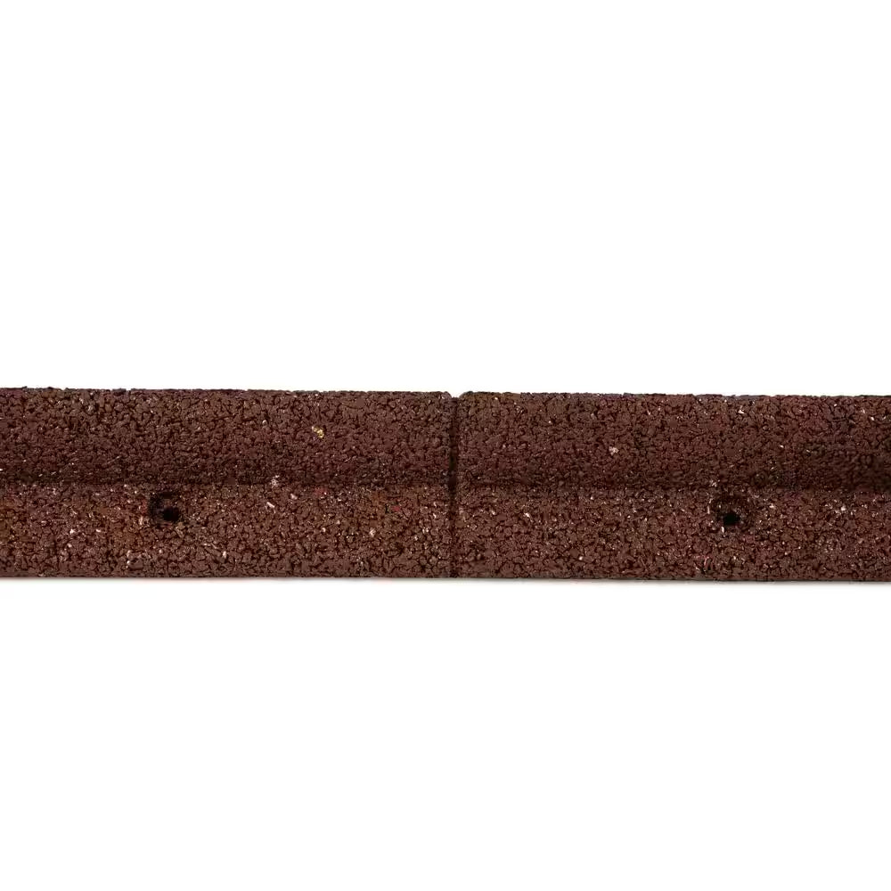 Ecoborder 4 Ft. Brown Rubber Landscape Edging (6-Pack)