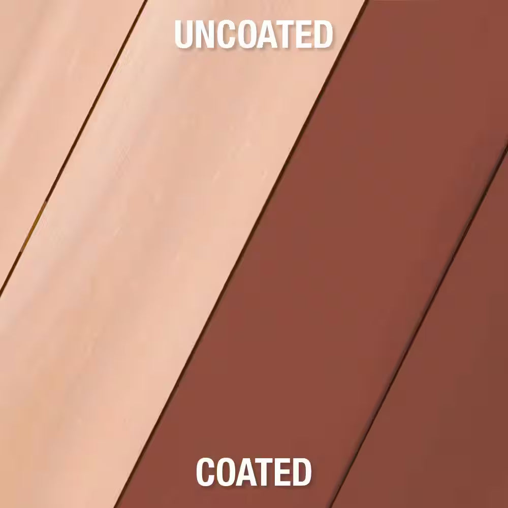 1 Gal. Redwood Solid Color Oil-Latex Exterior Wood Stain