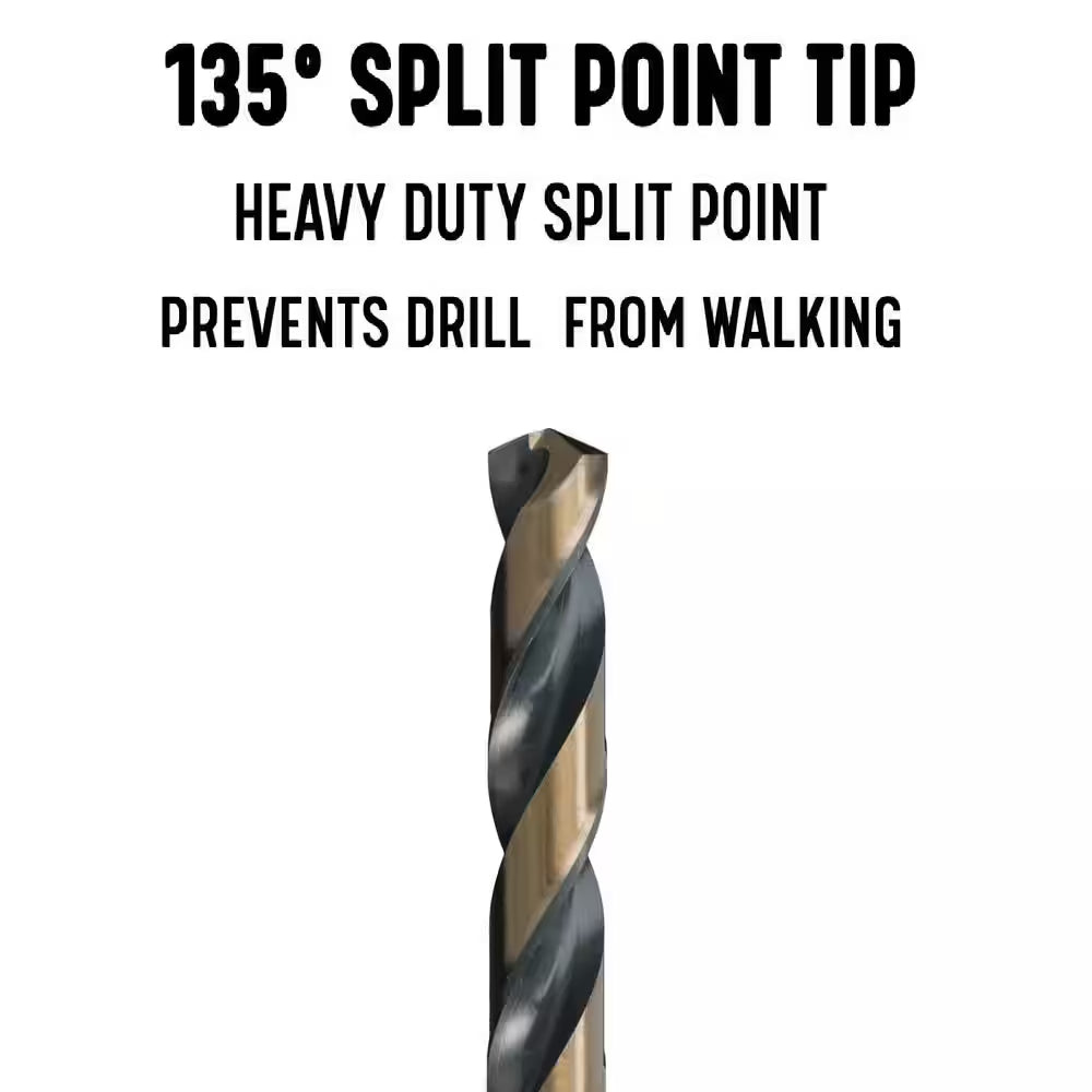 1/8 In. Quick Change Drill Bit with Hex Shank (12-Pieces)