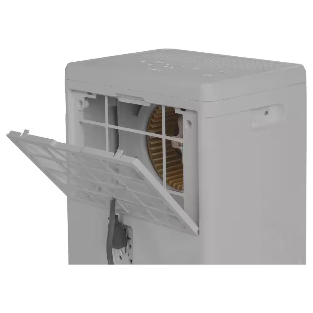 50-Pint Dehumidifier with Built-In Pump for Basement, Gara or Wet Rooms up to 4500 Sq. Ft. in Grey, ENERGY STAR