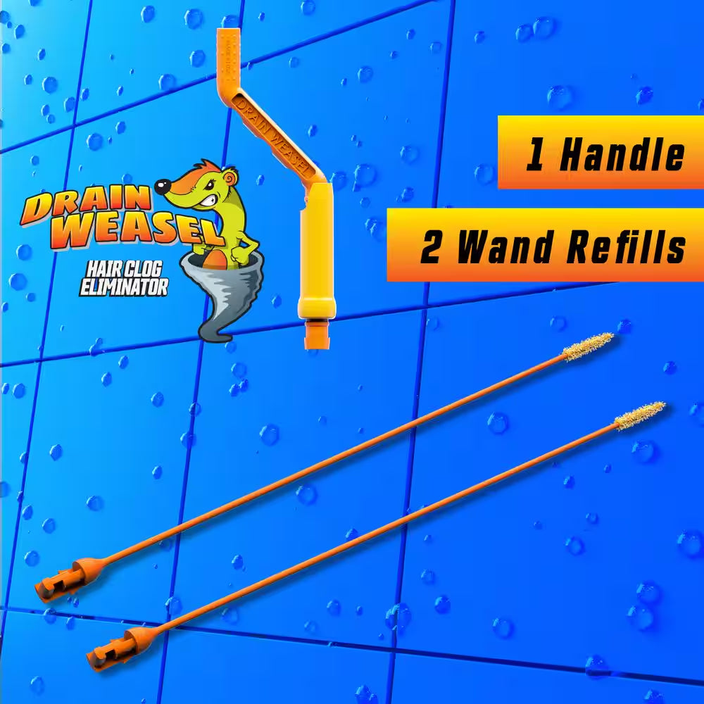 3-Pack Refill for Drain Cleaning