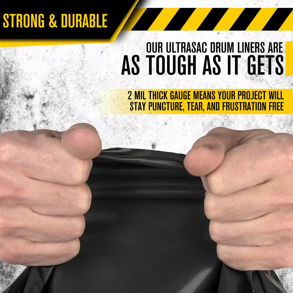 55 Gal. Drum Liner Trash Bags (50 Count)