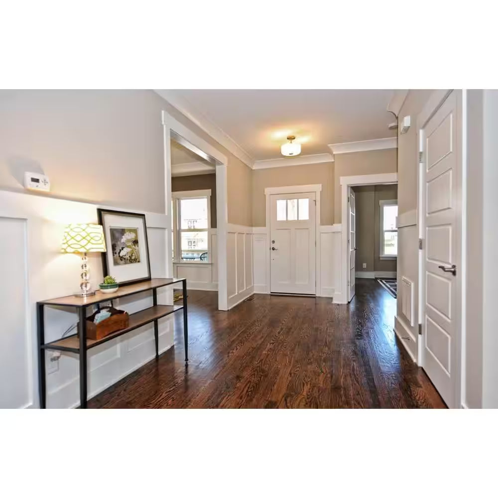 1 In. X 8 In. X 12 Ft. Radiata Pine Finger Joint Primed Board