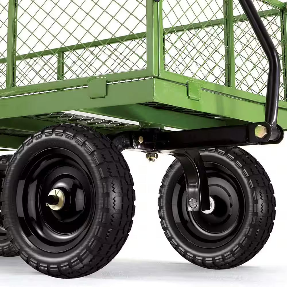 10 In. No Flat Replacement Tire for  Carts (2-Pack)